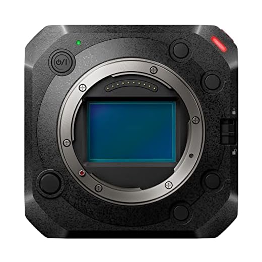 Panasonic LUMIX BS1H câmera de cinema e vivo, estrutura compacta com 6K 24p / 5.9K 30p 10-bit Unlimited gravação de vídeo, controle Multicam (DC-BS1H)