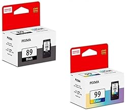 PG 89 & CL 99 Ink Cartridge E560 E560R Printers Compatible with Canon Printer,Black