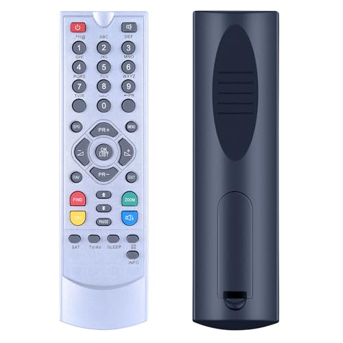 TCNOUMT Neu Fernbedienung Ersatz für Smart Mx04, Mx03, Mx02, Mobilo II, MX 04+, 04L, 6400 Digiquest Digital Receiver