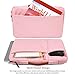 imComor 11.6-12.9 Inch Waterproof Laptop Briefcase for Women Ladies Bag with Handle Carrying Bag, Pink