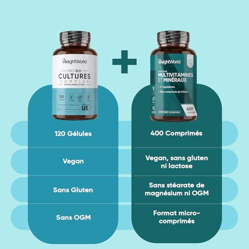 Multivitamines et minéraux premium avec formule probiotiques avancée - 4