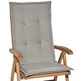 𝐁𝐄𝐐𝐔𝐄𝐌𝐄 𝐀𝐔𝐅𝐋𝐀𝐆𝐄: Mit der hochwertigen Gartenstuhl-Auflage von Beautissu verwandeln Sie jeden Stuhl im Handumdrehen in eine bequeme Sitzgelegenheit und machen Ihre Gartenmöbel ganz sicher zu Ihrem neuen Lieblingsplatz. (Stuhl ist nicht mit im Lieferumfang enthalten)