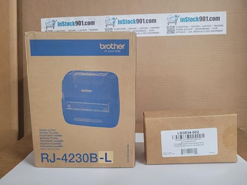 Impressora Brother Rugged Jet RJ4230B-L Mobile 4IN DT USB BT H/MFI NFC emparelhamento