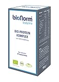 BIONORM bodyline veganes Protein Pulver - Eiweiß Pulver in Bio-Qualität aktiviert den Stoffwechsel & unterstützt den Muskelaufbau ohne Molke, Soja & Aromen, Mahlzeitersatz mit natürlichem Geschmack