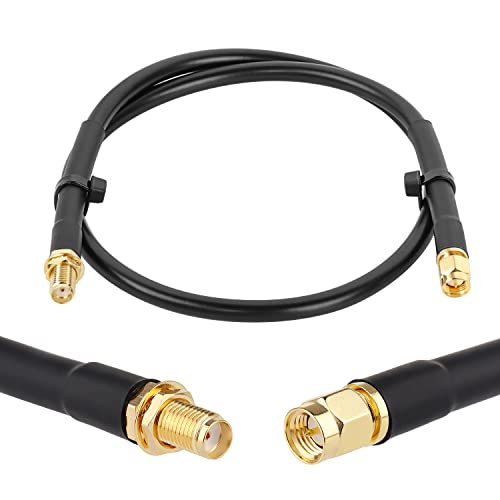 Câble coaxial SMA mâle femelle KMR240 50 Ohm XRDS-RF 60cm