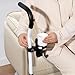 Chair Couch Stand Assist with Cup Holder,Adjustable Height Chair Lift Assist for Elderly,Daily Living Mobility Aid Rail for Couch,Sofa,Chair Mobility Daily Aids for Senior,Disabled,Handicap (white)