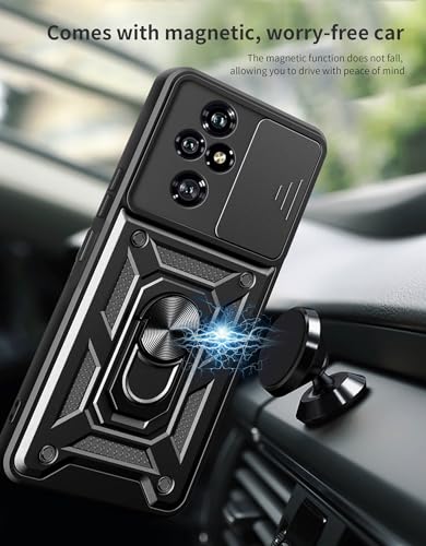 ILING Case for Honor 200 Pro 5G, Ultra-thin Matte Texture Hard PC + Soft Silicone TPU Bumper Shockproof Heavy Duty Cover - Image 3