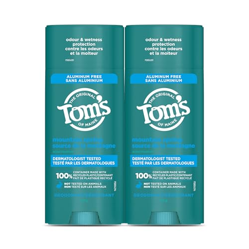 Tom's of Maine déodorant naturel Mountain Spring, 92g (2 unités)