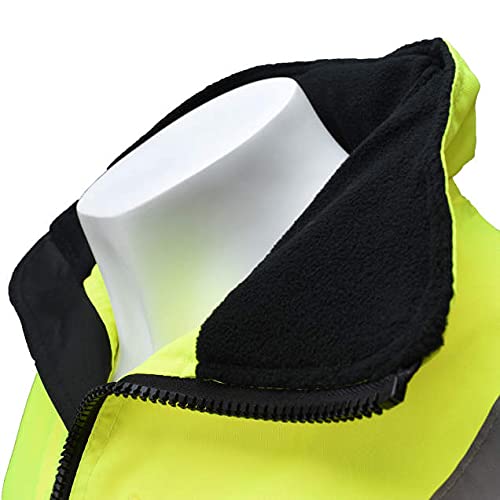 Image of Radians SJ110B Class 3 Two-in-One High Visibility Bomber Safety Jacket, Green, 2XL