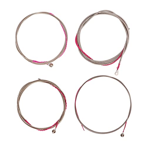 Remplacement de Cordes de Basse 4 Pièces, Remplacement de Cordes de Basse Pratiques Décoratives Remplaçables en Métal à… - Les Beatles, Paul McCartney, John Lennon, RIngo Starr, George Harrison Remplacement de Cordes de Basse 4 Pièces, Remplacement de Cordes de Basse Pratiques Décoratives Remplaçables en Métal à…