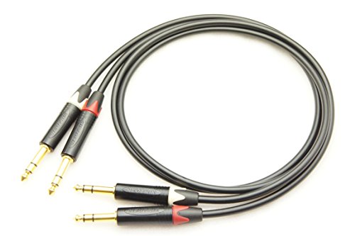Amazon | CANARE カナレ L-4E6S TRS-TRS 2本ペアステレオフォン