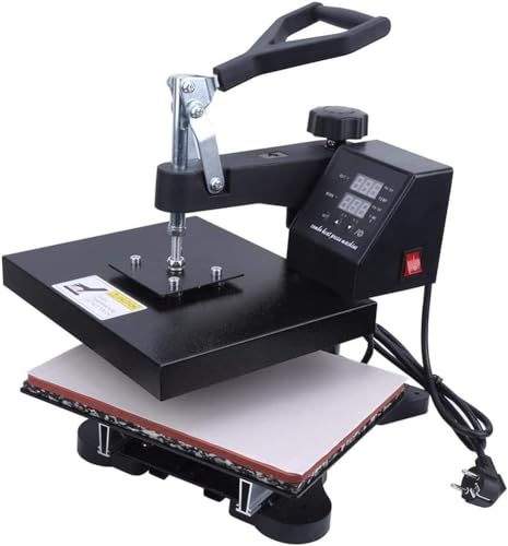 Prensa térmica hidráulica para transferencias de ropa miniatura 6