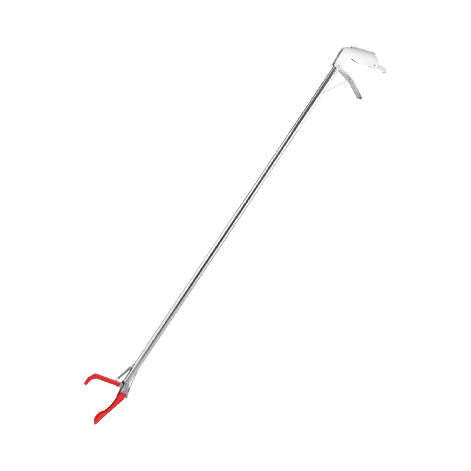 Pinzas largas para Serpientes para 1,2 m, capturador Plegable para Acero Inoxidable con Agarre parantado para mandíbula Profunda, Herramienta antiparaslizante para Pesca y Uso en Exteriores.