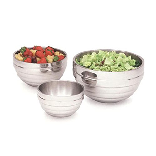 Vollrath Company L.L.C. Round Beehive Insulated Double-wall Bowl, 1.7