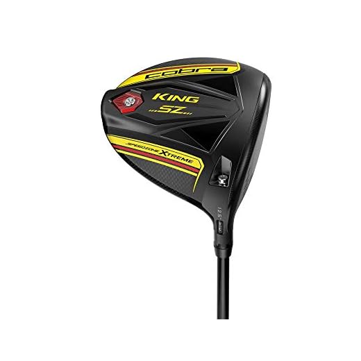 Cobra Golf 2020 Speedzone Extreme Junior Driver Black-Yellow (Junior's, Right Hand, Cobra Junior Shaft, Ages 12-14, 39.25)