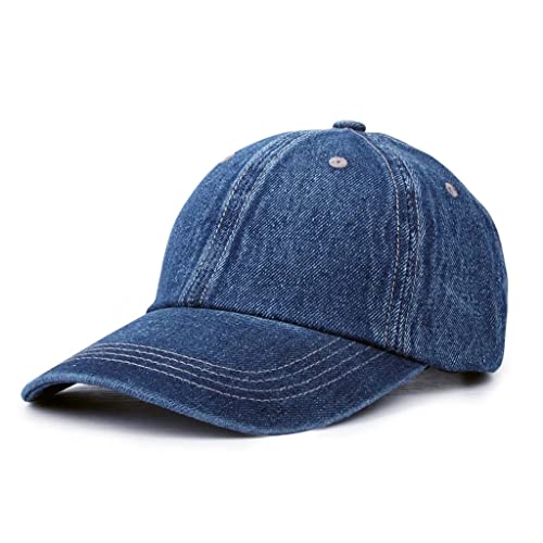 Chapeau de cowboy en jean lavé pour protéger du soleil avec style