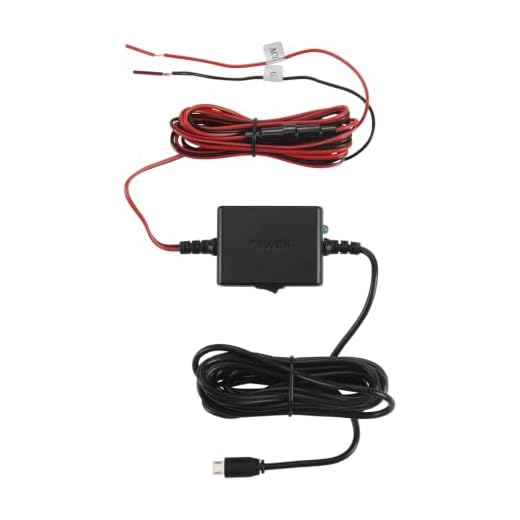 Cobra 2.5A Micro USB Hardwire Kit for Dash Cams - for Cobra SC Series Dash Cameras (SC 100, SC 200, SC 201, SC 200D), 15ft Cable, Enables Parking Mode and Motion Detection Features (Select Models)