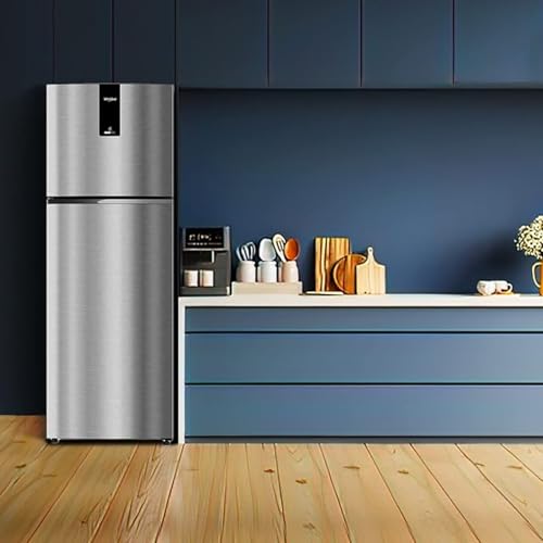 Whirlpool Intellifresh 259L 2 Star Frost Free Double Door Refrigerator (WHIRL REF FF IF INV ELT DF305 ILLUSIA STEEL 2S) 6