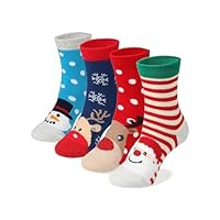 COTTON DAY 7 Days of the Week Gift Box Kids Girls Fashion Short Socks Cute Animal, Floral, Stars, Stripes & Polka Dots Design