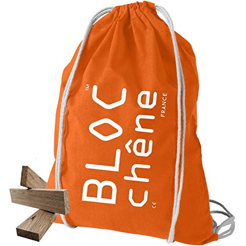 BLOC chne - Sac Orange  Construction Set of 200 Boards for Wood Lovers