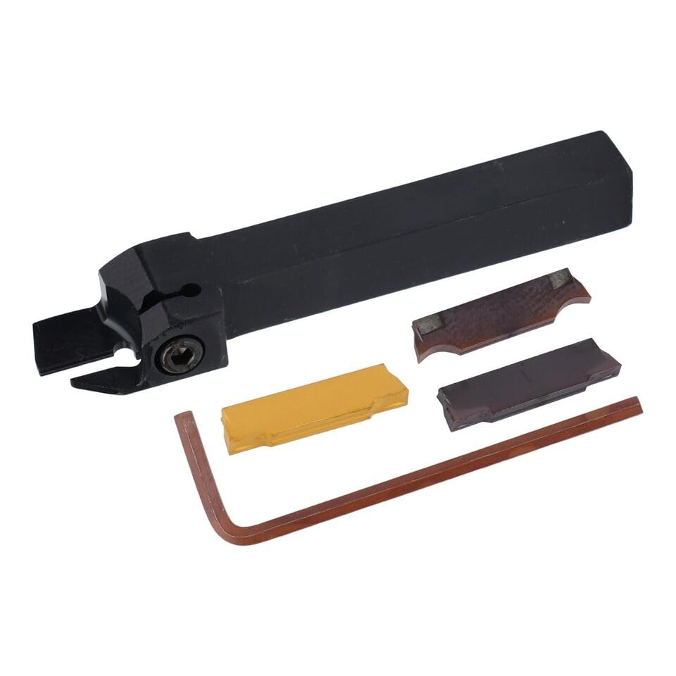 DREAWOO Grooving and Parting Off Lathe Tool Cutter Holder 1.5mm 2mm 3mm 4mm Fit for MGMN MRM