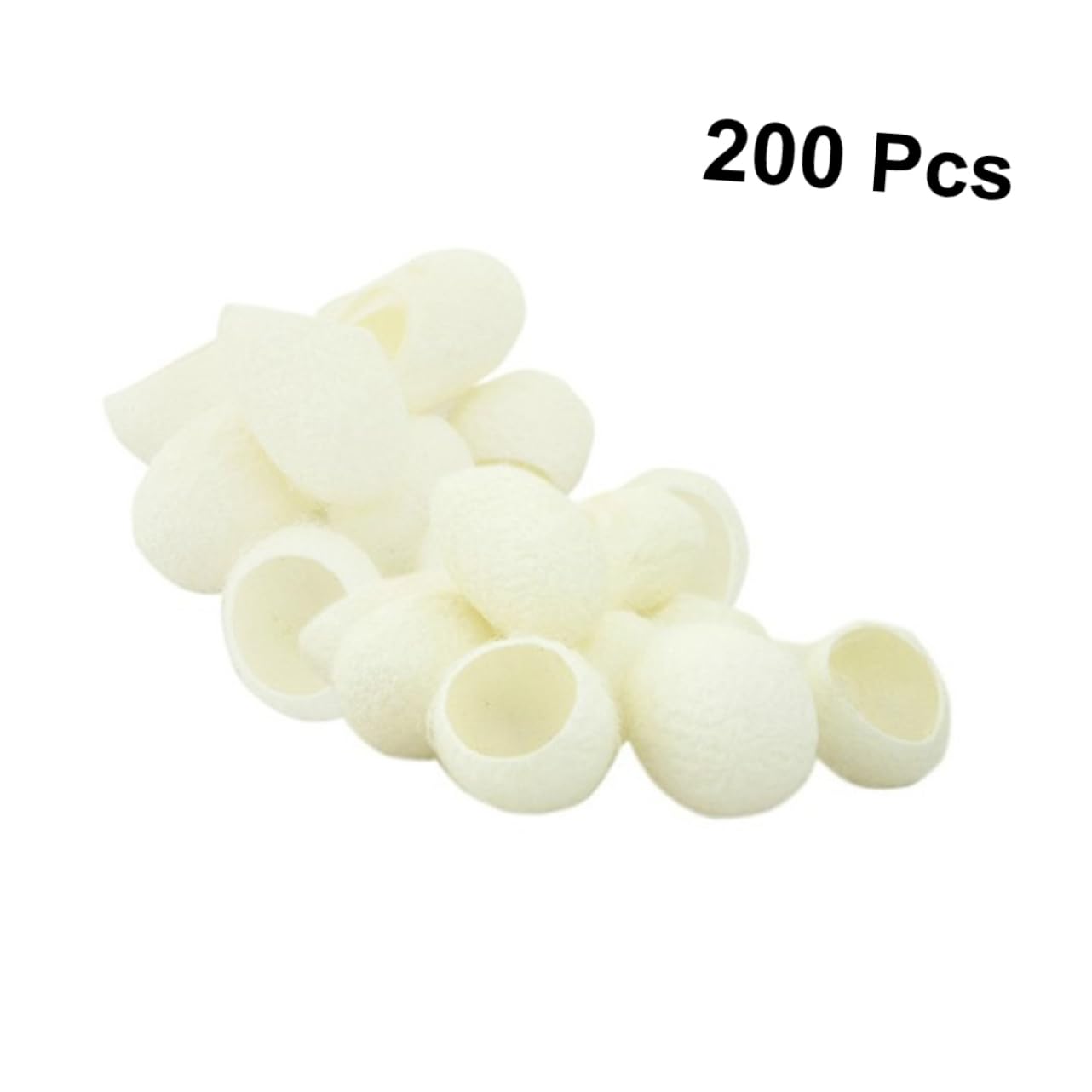 3 Sets Gesichtsreinigung Gesichtspeeling Peeling Naturseide Schönheitspflege Reinigung Seide Mitesser Entfernung 200 Stück * 3
