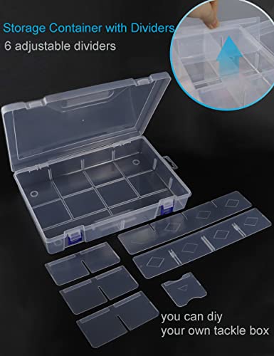 Beoccudo B 10 GRIDS BOX Tackle Box Beads Organizer Tackle Boxes thumb #2