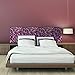 MEGADECOR Cabecero Cama PVC Decorativo Económico Mosaico Abstracto Triangulo Multicolor Magenta Varias Medidas (200 cm x 60 cm)
