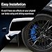 Qingchijun Tesla Model Y Juniper Accessories Blue Brake Caliper Covers for 2025 2026 Tesla Model Y Juniper 19 20 Inch Wheel Front and Rear Brake Caliper Covers for Model Y Juniper Brake Caliper(4pcs)