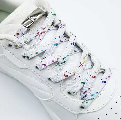 Image of Magnetic No Tie Elastic Shoe Laces for Kids Adults, No screw, One Size Fits All