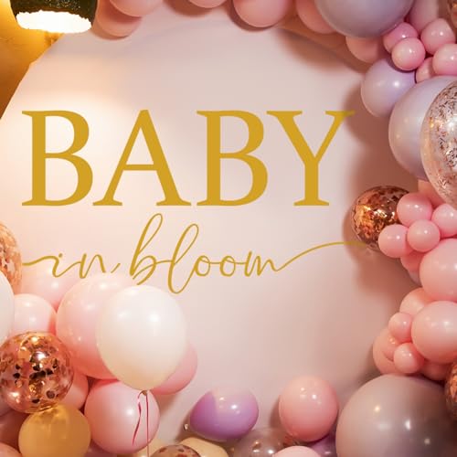 Decoración Baby in Bloom para Baby Shower miniatura 4