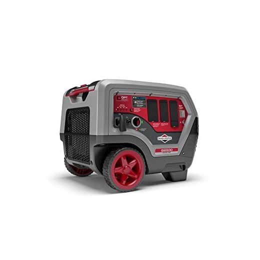 Briggs & Stratton Q6500 Quiet Power Series Inverter Generator | CO Guard, 6500 starting watts
