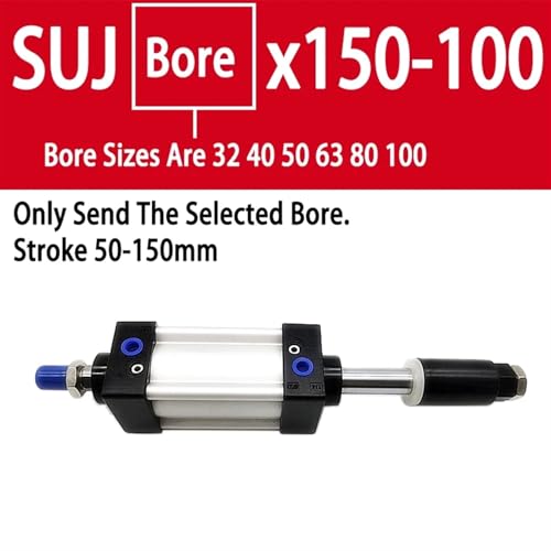 Vérin pneumatique SUJ40 réglable pour stopper les vibrations de fin de course