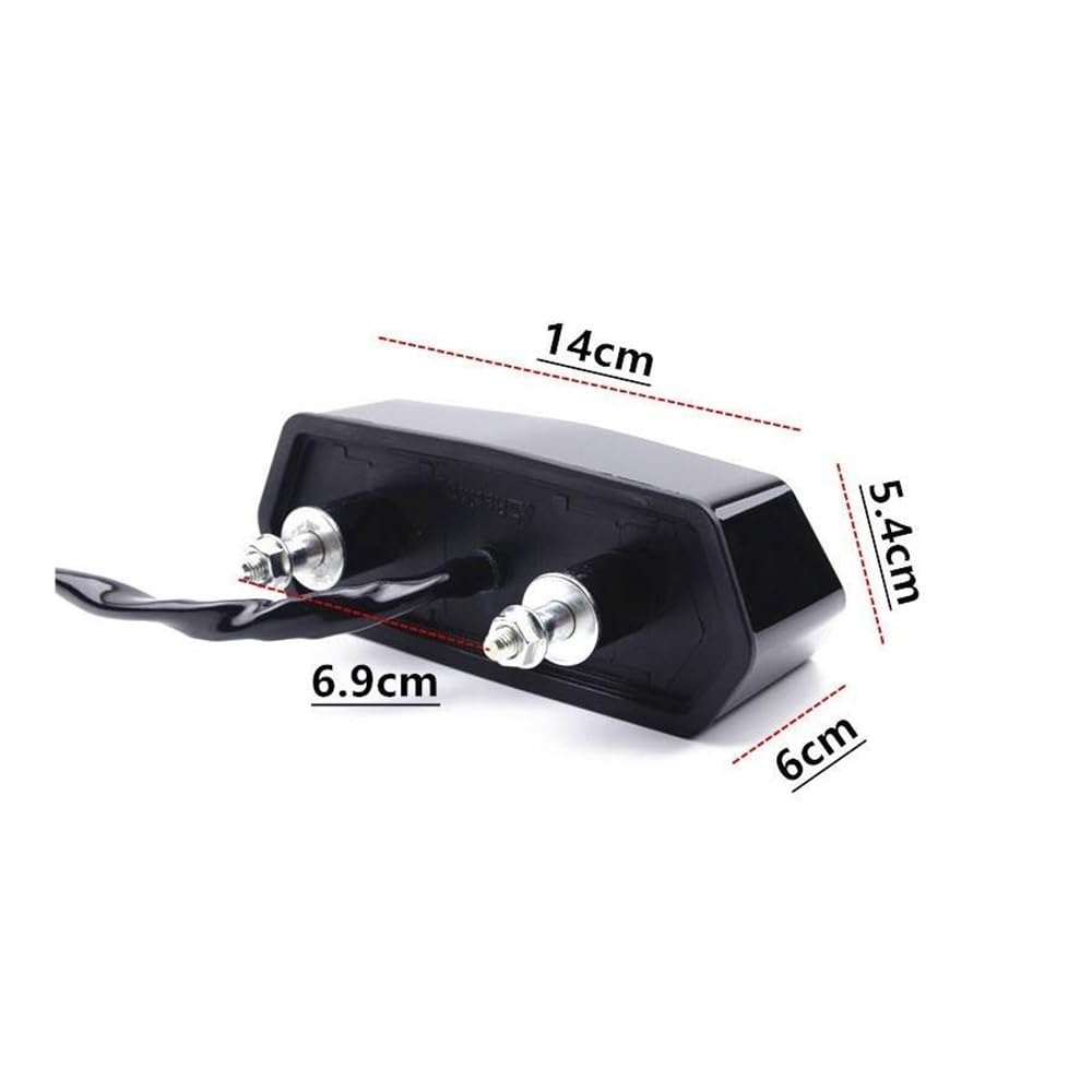 Luci Posteriori Per Moto 12V Luce Freno A LED Per Posteriore ATV Stop E Indicatori Direzione Per MSX125 Per CBR650F Per CTX700 Stop Luci Freno