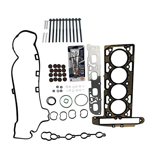 Image of Partsflow Head Gasket Bolts Set For 2010 BUICK ALLURE For 2010-2013 BUICK LACROSSE For 2012-2013 BUICK LACROSSE For 2011-2013 BUICK REGAL For 2013 CHEVROLET MALIBU For 2010-2013 GMC TERRAIN 2.4L