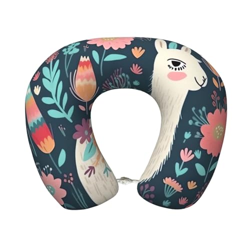 Almohada de espuma viscoelástica para cuello tamaño U miniatura 1