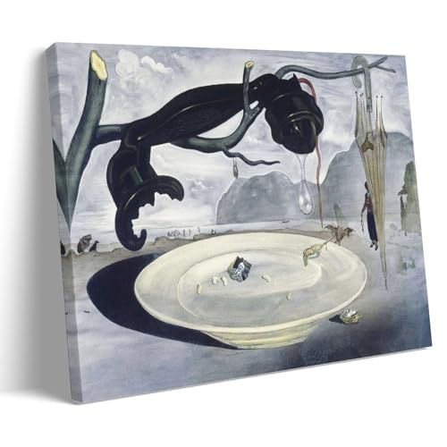 Impression sur toile de peintre du puzzle Salvador Dalí premium