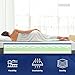 Olee Sleep Twin Mattress, 10 Inch Gel Memory Foam Mattress, Gel Infused for Comfort and Pressure Relief, CertiPUR-US Certified, Bed-in-a-Box, Medium Firm, Grey, Twin Size
