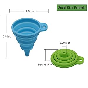 Kongnaikitchenfunnelset4packsmallandlargekitchengadgetsaccessoriesfoldablesiliconecollapsiblefunnelsforfillingwaterbottleliquidtransferfoodgrade Urban Country Home Decor Kongnai kitchen funnel set 4 pack small and large kitchen gadgets accessories foldable silicone collapsible funnels for filling water bottle liquid transfer food grade urban country home decor