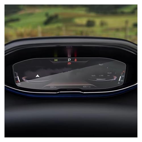 Protection d'écran LCD en verre pour Peugeot 3008 4008 5008 2018-2020