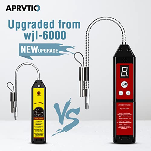 Refrigerant Leak Detector, Aprvtio Wjl-6000Pro Freon Leak Detector Freon Sniff Halogen Leak Detector, Higher Sensitivity(Up To 0.11Oz/Yr) R22 R410A R134A #TOP1