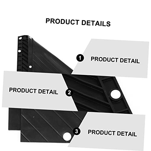 Kisangel 1Pc Baby'S Living Siliconen Speelveld Comfortabel Kruipen Dikke Kamer Kidszwart Zwart Zacht Baby Grote Kruipen Dikker Speelkleed Kinderen Anti Voor Antislip Thuis Vloertapijt - Afbeelding 4