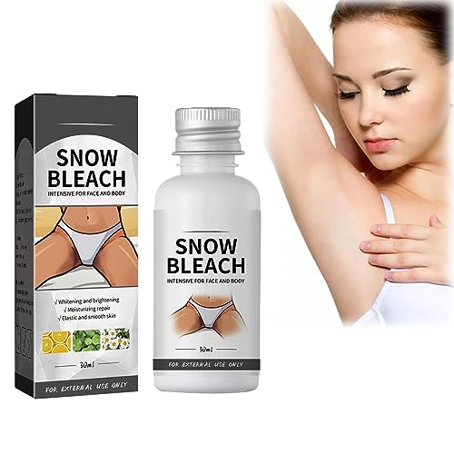 Snow Bleach Cream for Private Part Underarm Whitening, Intimate Area Skin Lightening, Skin Bleaching Cream for Intimate Areas, L