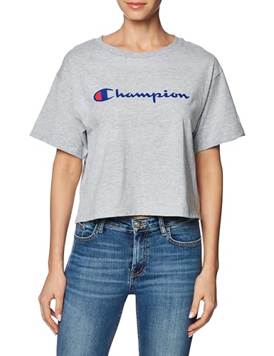 Image of Champion Women's Cropped T-Shirt, Classic Cropped Tee Shirt for Women,Crop Top T Shirts For Women