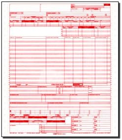 CMS 1450 / Ub04 Medical Billing Forms (25 Single Sheets) for Laser/jet Printers