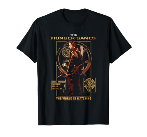 The Hunger Games Katniss The World is Watching Movie T-Shirt
