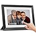 Produktbild Digitaler Bilderrahmen 25,65 cm(10,1 Zoll), MARVUE WiFi Elektronischer Bilderrahmen, IPS Touchscreen, 1080HD, 16GB Speicher, Wandmontierbarer, Automatisch Drehen, Schwarzweiß