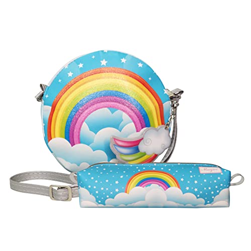 Kit Infantil Bolsa e Estojo Arco Íris, Magicc KI-214