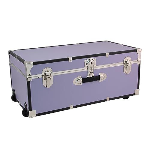 212 Main 30 in. Seward Explorer Trunk with Wheels & Lock Lilac