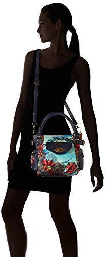 Desigual BOLS_MCBEE Mini Kotao, Borsa con Maniglia...